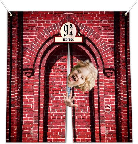 OYIXIO 9 و3/4 King's Cross، دعامات كشك الصور C، مناسبة للاستخدام الخارجي والداخلي، لمحبي المعجبين، هدايا عيد الميلاد، هدايا العطلات، مستلزمات الحفلات. in Kuwait