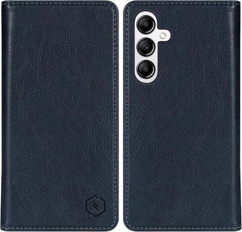 Compatible with Samsung Galaxy A15 5G Wallet Case with RFID Blocking Card Slots Magnetic Closure Protective Flip PU Leather Stand Phone Cover for Galaxy A15 Case Wallet(6.5 inch-Blue) in Saudi Arabia