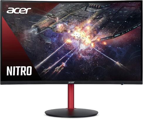 Acer Nitro XZ322Q Pbmiiphx 31.5" 1500R Curved Zero-Frame Full HD (1920 x 1080) Gaming Monitor with AMD FreeSync Technology | 165Hz | 1ms VRB | DisplayHDR 400 (Display Port & 2 x HDMI Ports) in Saudi Arabia