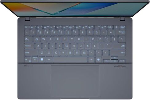 ASUS Vivobook S 14 Copilot+ PC Laptop 14" WUXGA OLED 60Hz Laptop Intel Core Ultra 7 258V 32GB RAM 1TB SSD Mist Blue, S5406SA-DH76 in Saudi Arabia
