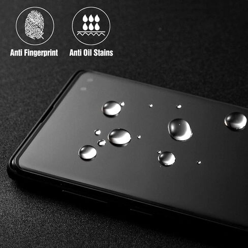 واقي شاشة Galaxy S10، 3 قطع واقي شاشة من الزجاج المقوى S10، حزمة واحدة من واقي عدسة الكاميرا، زجاج ثلاثي الأبعاد 9H واقي شاشة من الزجاج المقوى لهاتف Samsung Galaxy S10 【عبوة 3+1】 in Kuwait