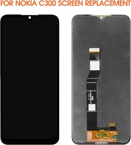 for Nokia C300 Screen Replacement for Nokia C300 LCD Display Touch Screen N155DL TA-1515 LCD Digitizer Assembly Repair Part in Saudi Arabia