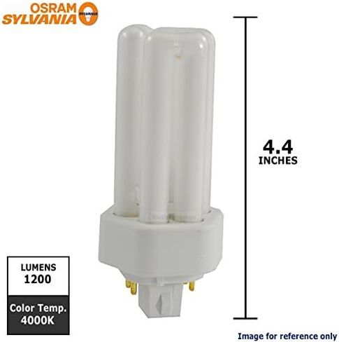 Sylvania 20672 Compact Fluorescent 4 Pin Double Tube 3500K, 18-watt in Kuwait
