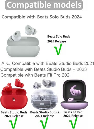 Replacement Memory Foam Tips Foam Sleeves Earbuds Tips Compatible with Beats Solo Buds, [Noise Cancelling] 6PCS 3Pairs S/M/L Purple 2143PP in Kuwait