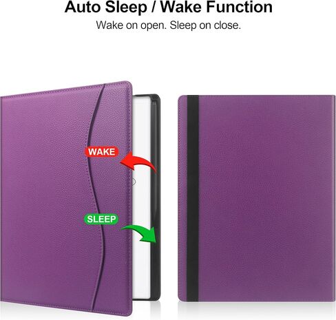 KuRoKo Stand Case for Remarkable Paper Pro Color Tablet Case 11.8" 2024 Released Folios Cover with Card Pocket and Auto Sleep/Wake & Pen Holder Compatible with Remarkable Paper Pro (Black) in Kuwait