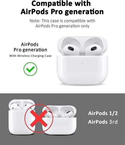 متوافق مع حافظة AirPods Pro للأبطال الخارقين العنكبوت مع سلسلة مفاتيح، غطاء سيليكون متين ممتص للصدمات، غطاء حماية مقاوم للخدش، أسود in Saudi Arabia