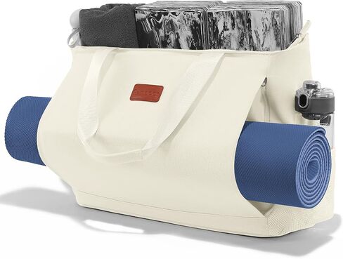 Ewedoos Yoga Bag Large Yoga Mat Bag Gym Duffle Bag Sports Tote Bag and Carriers Fits All Your Stuff for Yoga Travel Gym in Saudi Arabia