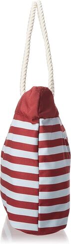 FOCO NCAA College Team Logo Nautical Stripe Tote Beach Bag in Kuwait