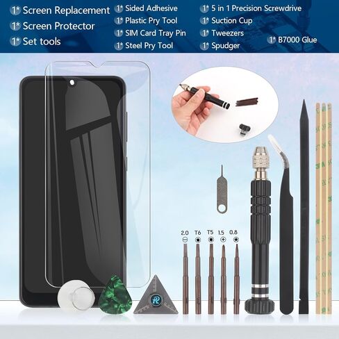 YWLRONG لهاتف Samsung Galaxy A33 5G مجموعة محول رقمي لشاشة LCD تعمل باللمس لهاتف Samsung A33 A336U مع مجموعة (أسود مع إطار) in Saudi Arabia
