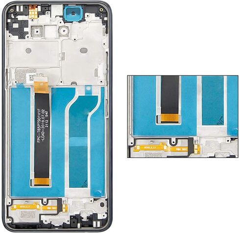 A-MIND for LG K51 K500 LMK500MM LM-K500UM K500QM 6.5inch Screen Replacement with Frame Touch Screen Digitizer LCD Display Full Assembly Repair Kits,with Free Tools in Saudi Arabia
