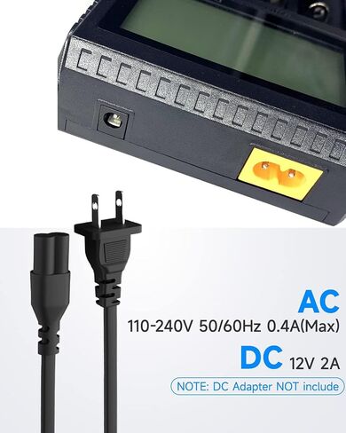 شاحن بطارية IMREN 18650، شاحن بطارية LCD ذكي 18650 21700، شاحن 2A سريع 18650 لبطاريات ليثيوم أيون 3.7 فولت 21700 20700 26650، بطارية 1.2 فولت NI-MH NI-CD، شاحن بطارية 2 Bay 18650 USB C in Kuwait