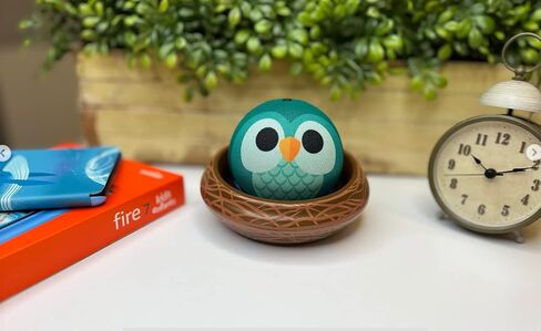 Owl Nest Stand for Echo Dot (5th Gen) Kids in Kuwait