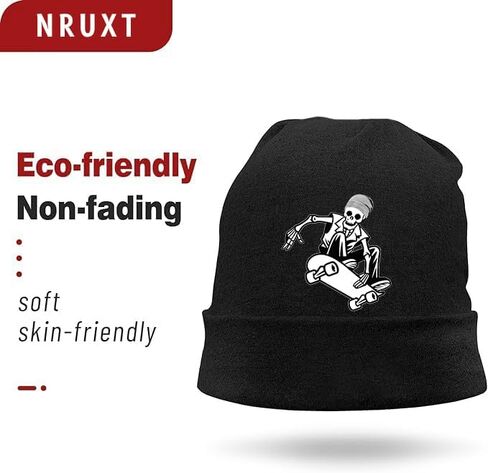 Rocking Skeleton Fingers Beanie for Men Womens Black Skull Cap Hip-Hop Winter Hat Classic Skull Beanie Unisex Lightweight Kint Hat for Skateboard Running Hiking Climbing Skateboard Cycling in Saudi Arabia