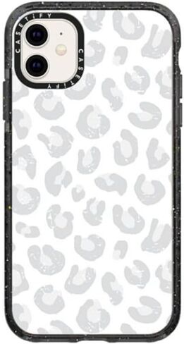 حافظة CASETiFY Impact لهاتف iPhone 11 - Gravity 3.0 - أسود شفاف in Kuwait