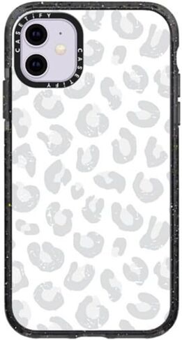 حافظة CASETiFY Impact لهاتف iPhone 11 - Gravity 3.0 - أسود شفاف in Kuwait