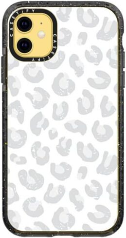 حافظة CASETiFY Impact لهاتف iPhone 11 - Gravity 3.0 - أسود شفاف in Kuwait