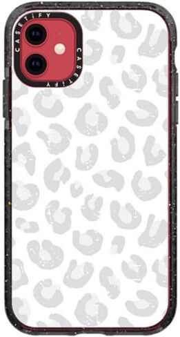حافظة CASETiFY Impact لهاتف iPhone 11 - Gravity 3.0 - أسود شفاف in Kuwait
