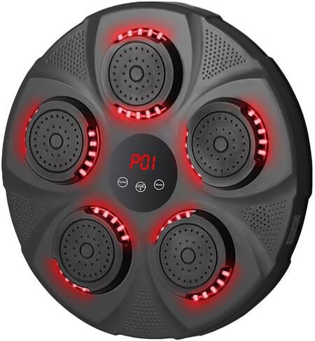 [2024 Newest Punching Music Boxing Machine: One Punch Boxing Machine Wall Maquina De Boxeo Musical Pared Smart Boxing Target Box Training Boxing Workout in Saudi Arabia