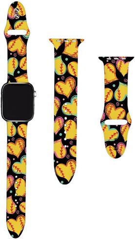 SEized Compatible with Apple Watch Band 40MM,Wristband White Sport Strap Soft silicone for Women Men,for iWatch Series 9 8 7 6 SE 5 4 3 2 1 Ultra in Saudi Arabia
