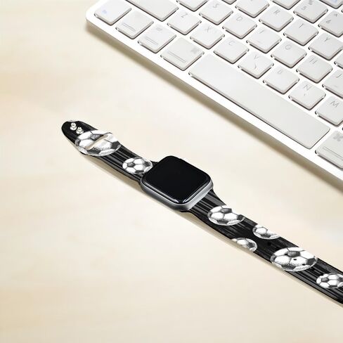 SEized Compatible with Apple Watch Band 40MM,Wristband White Sport Strap Soft silicone for Women Men,for iWatch Series 9 8 7 6 SE 5 4 3 2 1 Ultra in Saudi Arabia