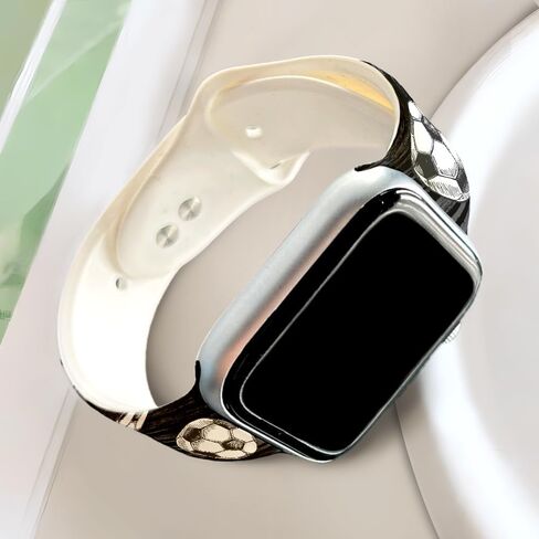 SEized Compatible with Apple Watch Band 40MM,Wristband White Sport Strap Soft silicone for Women Men,for iWatch Series 9 8 7 6 SE 5 4 3 2 1 Ultra in Saudi Arabia