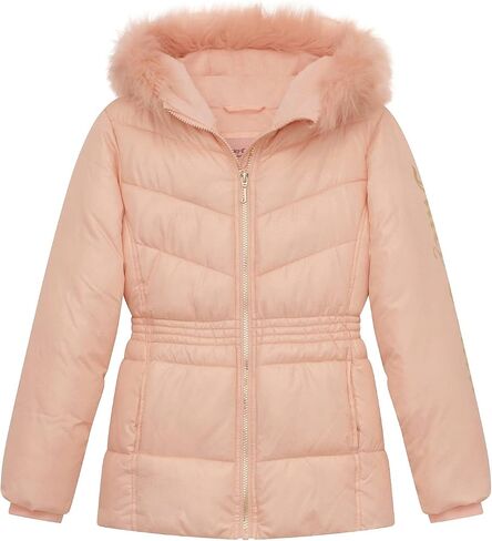 Juicy Couture Jacket With Fur Detail And Cargo Pockets, ROSE, 14/16 in Saudi Arabia