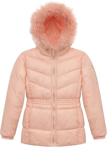 Juicy Couture Jacket With Fur Detail And Cargo Pockets, ROSE, 14/16 in Saudi Arabia