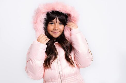 Juicy Couture Jacket With Fur Detail And Cargo Pockets, ROSE, 14/16 in Saudi Arabia