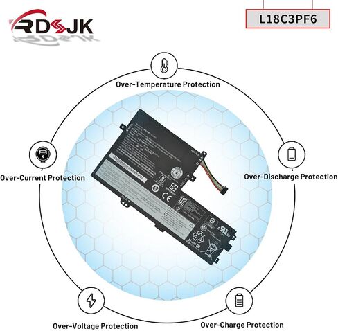 L18L3PF2 L18L3PF3 L18M3PF7 L18C3PF7 L18M3PF6 L18C3PF6 Laptop Battery for Lenovo IdeaPad S340 S340-14API S340-14IIL/14IML S340-14IWL S340-15IWL S340-15API/15IIL S340-15IML C340-15IWL C340-15IIL Series in Saudi Arabia