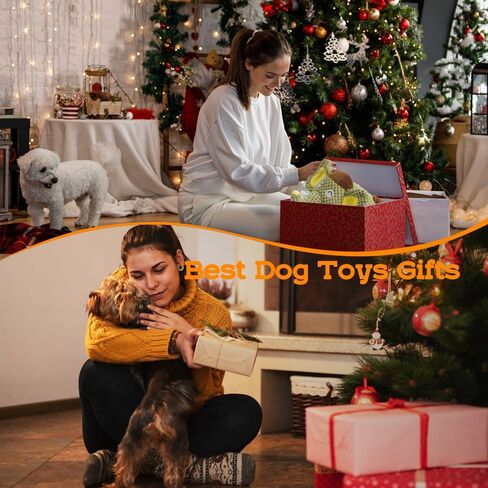 Dog Plush Toy Squeaky Dog Toy Indestructible Stuffed Dog Toy Dog Teething Toy Fun for Indoor Puppies and Senior Pups, Plush No Mess Chew and Play Durable Chewing Toys Puppy, Small, Middle, Big Dogs in Saudi Arabia