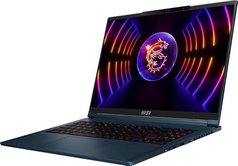 كمبيوتر محمول MSI Stealth 16 Studio للألعاب والترفيه (Intel i7-13620H 10-Core، 32GB DDR5 5200MHz RAM، 1TB PCIe SSD، GeForce RTX 4070، 16.0 بوصة Win 11 Pro) مع MS 365 Personal، Dockztorm Hub in Saudi Arabia