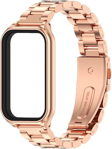 MIJOBS Strap for Xiaomi Smart Band 8 Active/Redmi Smart Band 2 Zinc Alloy Replacement Wrist WatchBand for Xiaomi Mi Band 8 Active Fitness Tracker in Saudi Arabia
