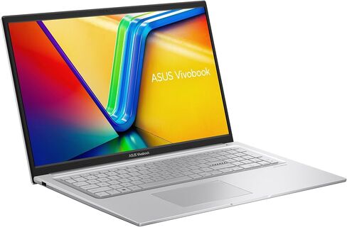 ASUS Vivobook 17 Personal Laptop, 2024, 17.3" 1920 x 1080 IPS, Intel-10 Core 7 150U, Intel Iris Xe Graphics, 40GB DDR4, 2TB SSD, Win11 Pro, Backlit KB, Wi-Fi 6, BT 5.2, 720p HD Camera, Cool Silver in Saudi Arabia