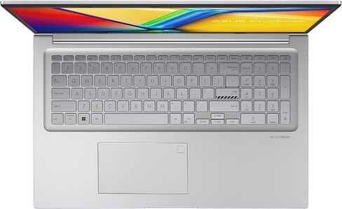 ASUS Vivobook 17 Personal Laptop, 2024, 17.3" 1920 x 1080 IPS, Intel-10 Core 7 150U, Intel Iris Xe Graphics, 40GB DDR4, 2TB SSD, Win11 Pro, Backlit KB, Wi-Fi 6, BT 5.2, 720p HD Camera, Cool Silver in Saudi Arabia