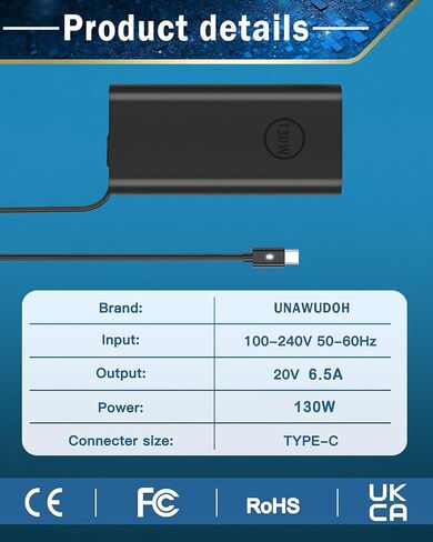 65W 45W AC Adapter Charger for Dell Laptop Charger, Dell inspiron 11 13 14 15 17 3000 5000 7000 Series laptops Round Connects Chargers（7.4mm and 4.5mm） in Kuwait