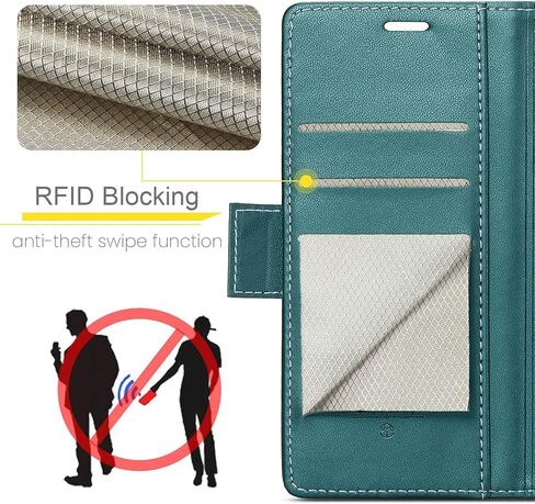 Samsung Galaxy A52 5G/A52s 5G Wallet Case with [RFID Blocking] Card Holder Magnetic Kickstand,Leather Flip Protective Case Wallet for Samsung Galaxy A52 5G/A52s 5G 6.5 Inch -Black in Kuwait