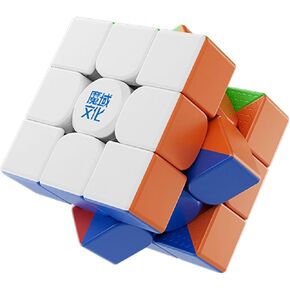 Moyu Weilong WRM V10 2024 MagLev Ball-core Magic Clothes Speed Cube 3x3 Stickerless Puzzle Cube Professional MagLev Magnetic Master Cube (20M Ball Core MagLev Magic Cloth Version)