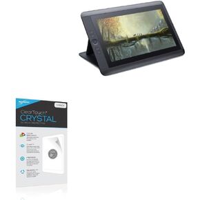 BoxWave Screen Protector Compatible with Wacom Cintiq 13HD DTK-1300 - ClearTouch Crystal (2-Pack), HD Film Skin - Shields from Scratches