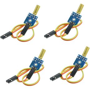 Comimark 4PCS Tilt Sensor Module Vibration Sensor for Arduino STM32 AVR Raspberry Pi