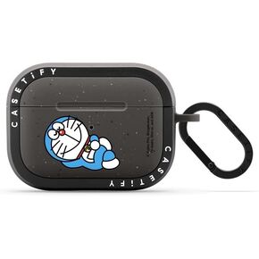 CASETiFY Bounce Airpods Pro (1st/2nd Gen) Case with Ring - Doraemon - Matte Charcoal