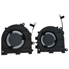 Replacement New CPU and GPU Cooling Fan for HP Pavilion Plus 14-EH 14T-EH000 14-EH1299NR 14-EH0025TU TPN-W154 Series N10440-001 N10439-001 Fan