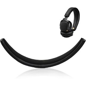 Adhiper Compatible with Marshall Major II Wired Wireless Bluetooth Headset with Replaceable Head Sorghum Pads (Black)