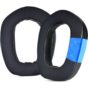 Cooling Gel Ear Pads Replacement Cushions Compatible with Logitech Zone Vibe 100/125, G435 Lightspeed Wireless Headset, Ear Pads Cushions with Comfort Noise Isolation Foam