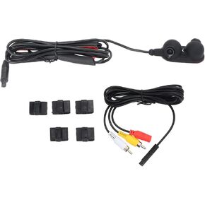 Blind Spot Mirrors Car Door Side View Blind Spot Camera Night Vision IP68 Waterproof for Truck RV Van Trailer Emergency Vehicle(Right)