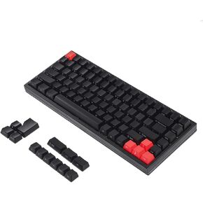 NPKC ABS 84 64 Key OEM ANSI ISO Side-lit 1.5mm Thickness Shine Through Keycap Only Keyset for YMD75 KBD75 Keycool 84 YD64 XD64 GK64 (Only Keycap)
