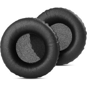 Replacement Earpads Cushion Compatible with Sony MDR-RF6500, MDR-RF6000 Headphones Premium Ear Pads with Softer Protein Leather/Memory Foam