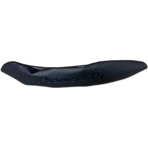 Replacement Headband Cushion Protein Leather Cushions Cover Repair Parts Compatible with Pioneer HDJ-CUE1 Headphones (Black)