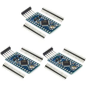 Pro Mini Atmega328P 5V/16MHz Development Board 3-Pack, Compatible with Arduino pro Mini