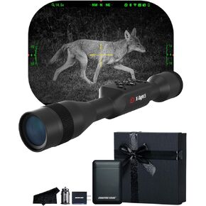 ATN X-Sight LTV Smart HD Day & Night Vision Scope with QHD+ 2688x1944 Sensor | One Shot Zero, 720p Video Recording, Ultra Lightweight, Low Power Consumption | Exclusive Signature Series Kit
