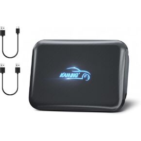 Wireless CarPlay Adapter, Apple Car Play Adapter Plug and Play, Wireless CarPlay Adapter for iPhone Supports Factory Wired CarPlay Cars from 2015